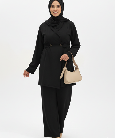 Abla takımı (siyah)