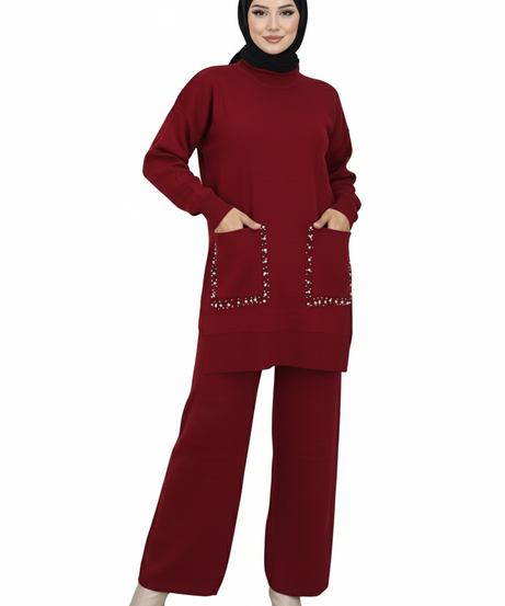 Ceren Triko Takımı (Bordo)