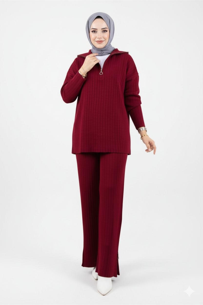Eylul Triko Takımı (Bordo)