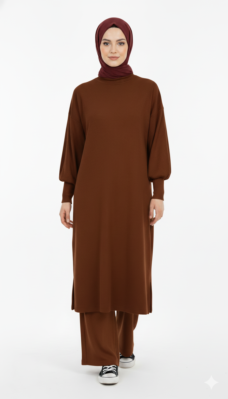 Feryal Takımı (Kahverengi)