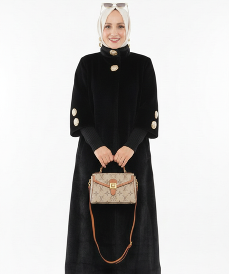 Amal Kışlık Ceket (Siyah)