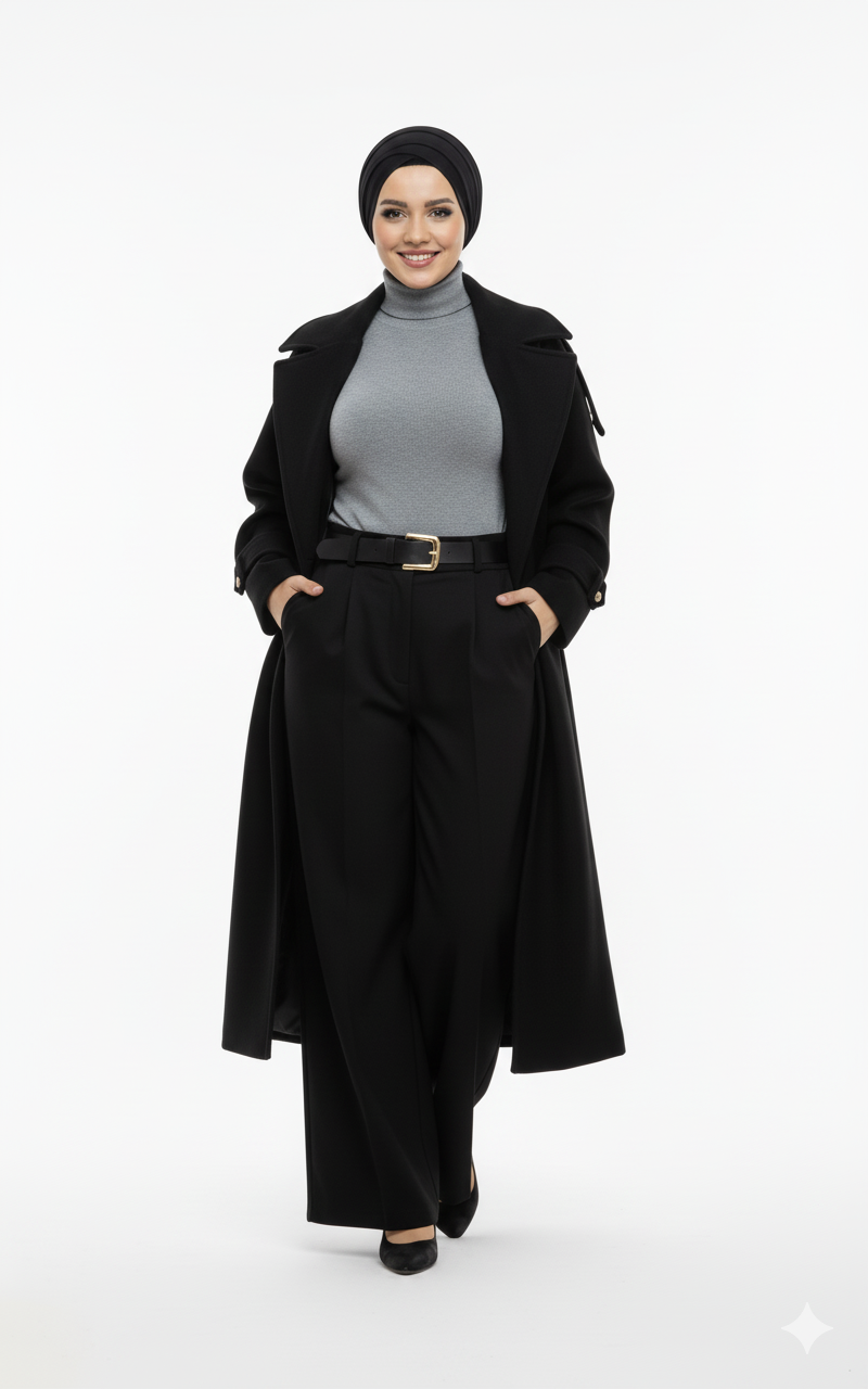 Fayrouz Pantolon (Siyah)