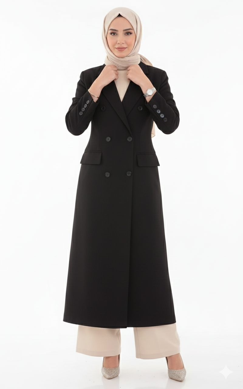 Attar Takımı (Siyah ve Bej)