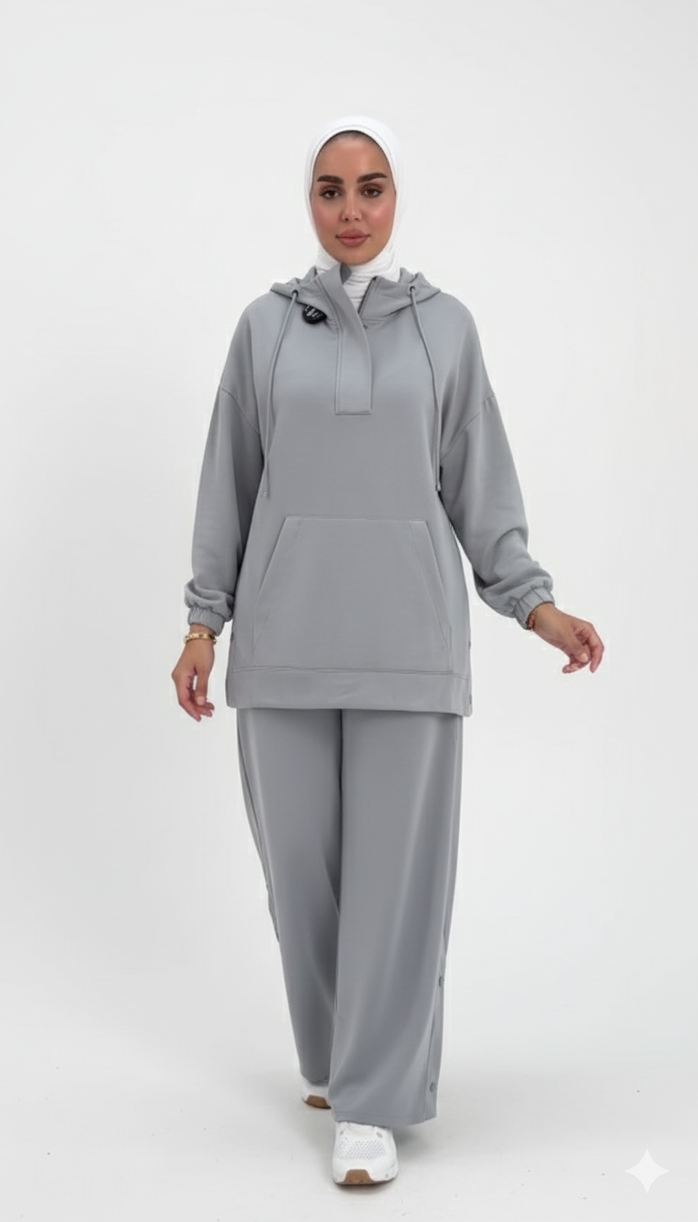 Yamour Takımı (Gri)