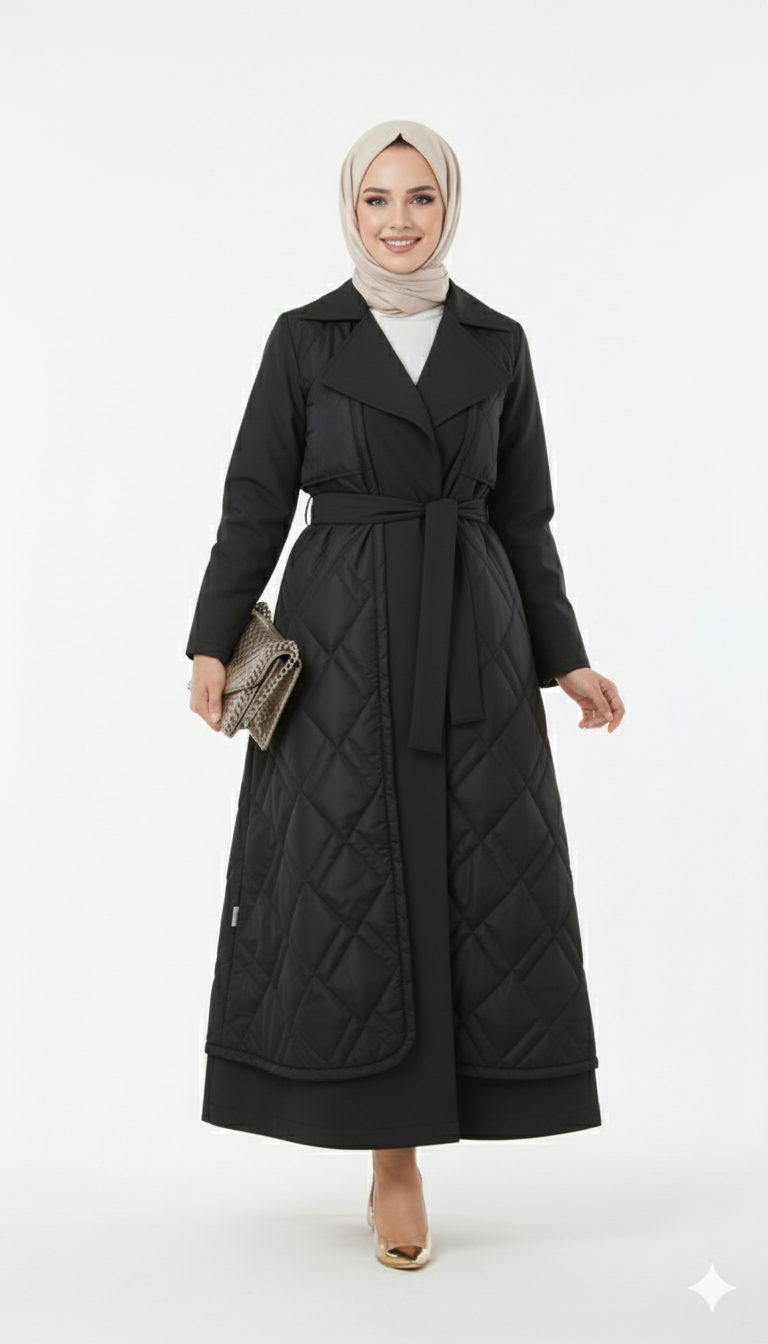 Marina ceket (siyah)