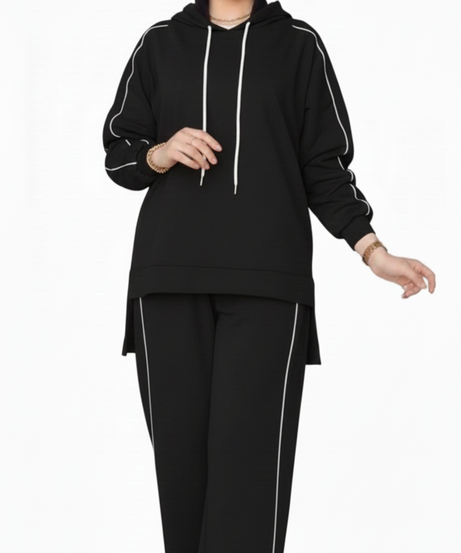 Katrina takım (siyah)