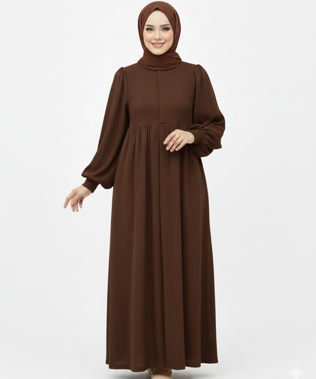 Enam elbise (kahverengi)