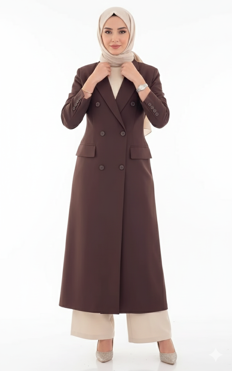 Attar Takımı (Kahverengi ve Bej)