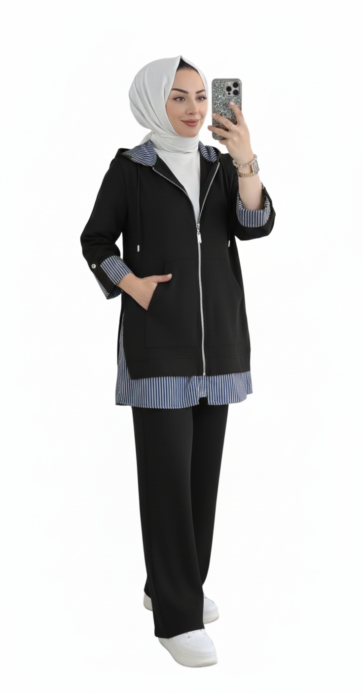 Ghazala Takımı (Siyah)