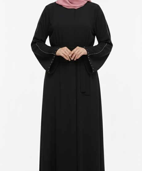 (Siyah) Gına resmi yazlık elbise