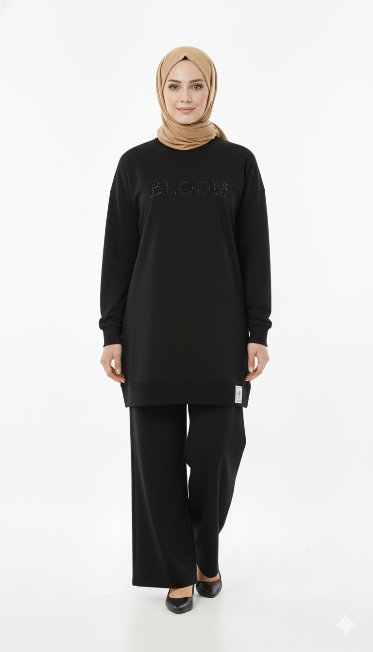 Norman takım (siyah)