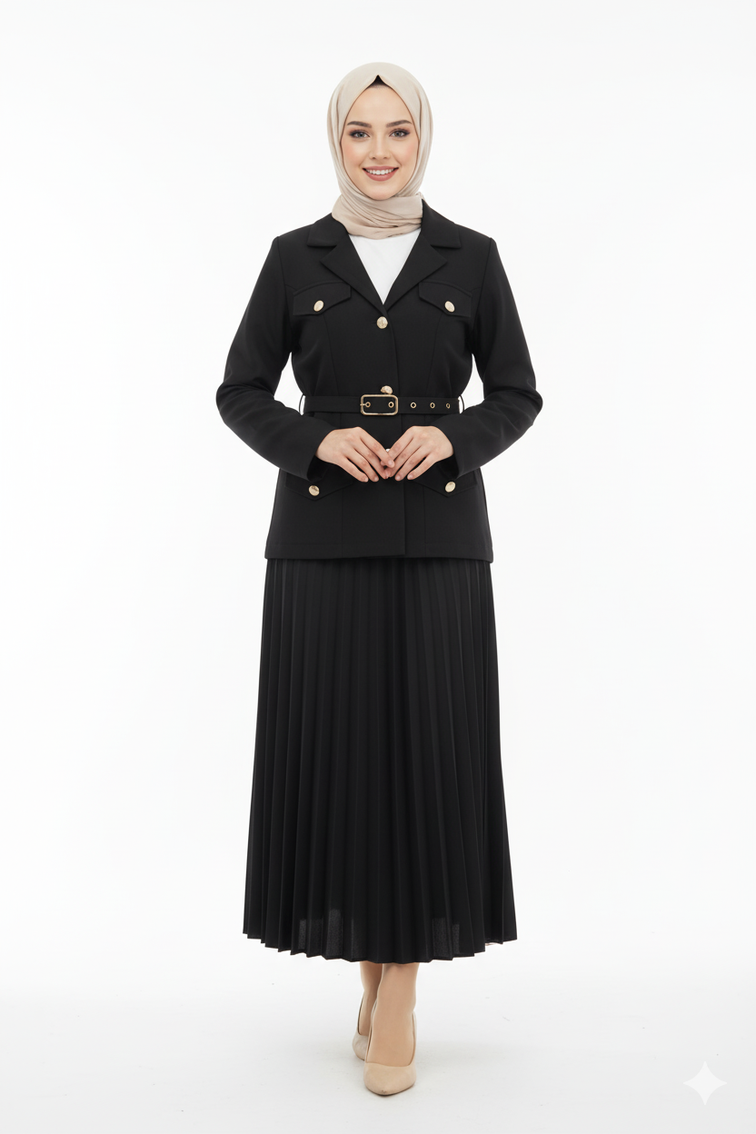 (Siyah)Yaz sezonu için mükemmel Tia takımı.