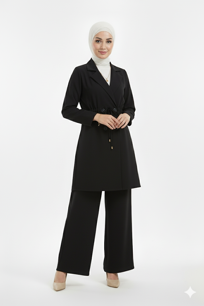 Ahed Takım Yaz Pratik (Siyah)